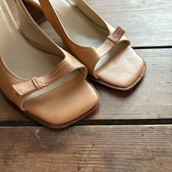 Coach Square Toe Sling Back Sandals - Picture 2 of 11